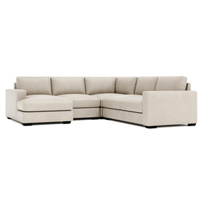 Dawkins Walnut Sectional - Ornate Home