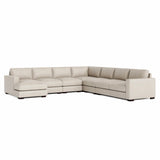 Dawkins Walnut Sectional - Ornate Home