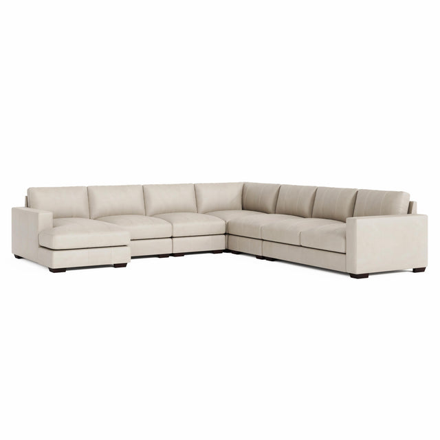 Dawkins Walnut Sectional - Ornate Home
