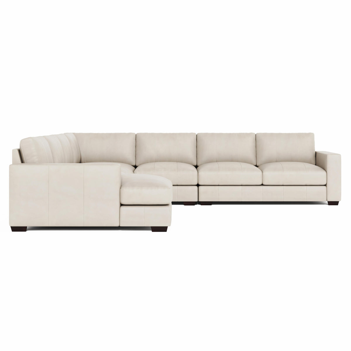Dawkins Walnut Sectional - Ornate Home