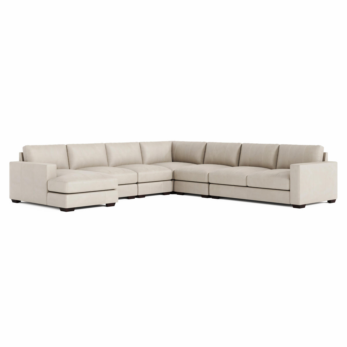 Dawkins Walnut Sectional - Ornate Home