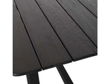Dawn Black Outdoor Counter Table - Ornate Home