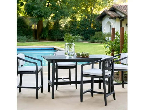 Dawn Black Outdoor Counter Table - Ornate Home