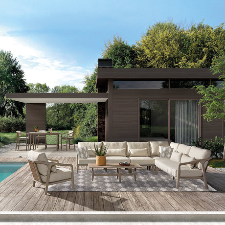 Dawn Gray Outdoor Coffee Table - Ornate Home