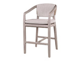 Dawn Gray Outdoor Counter Stool - Ornate Home