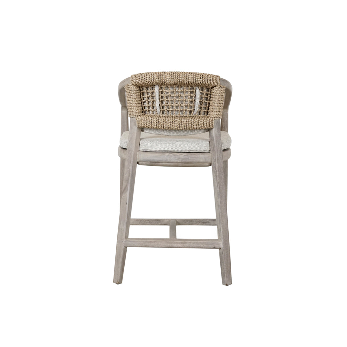 Dawn Gray Outdoor Counter Stool - Ornate Home