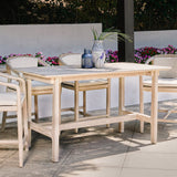 Dawn Gray Outdoor Counter Table - Ornate Home