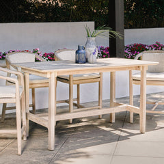 Dawn Gray Outdoor Counter Table - Ornate Home