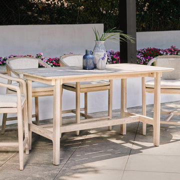 Dawn Gray Outdoor Counter Table - Ornate Home