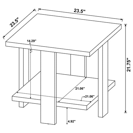 Dawn Mango End Table - Ornate Home
