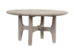 Dawn Natural Brown Outdoor Round Coffee Table - Ornate Home
