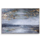 Dawn To Dusk Multicolor Hand Painted Art - Ornate Home