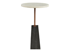 Dawn White Accent Table - Ornate Home