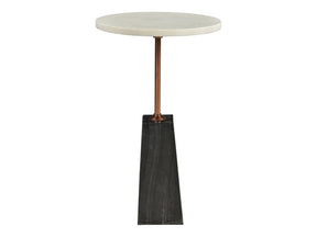 Dawn White Accent Table - Ornate Home