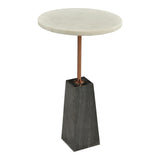 Dawn White Accent Table - Ornate Home