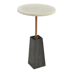 Dawn White Accent Table - Ornate Home