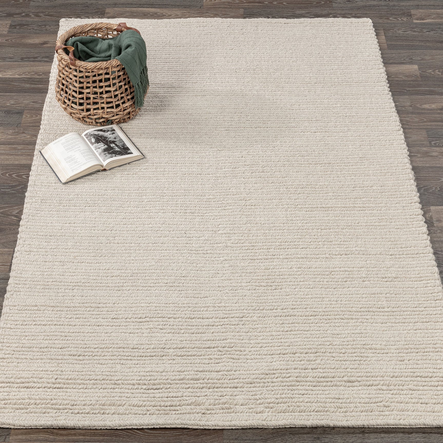 Dawson Birch White Rug - Ornate Home