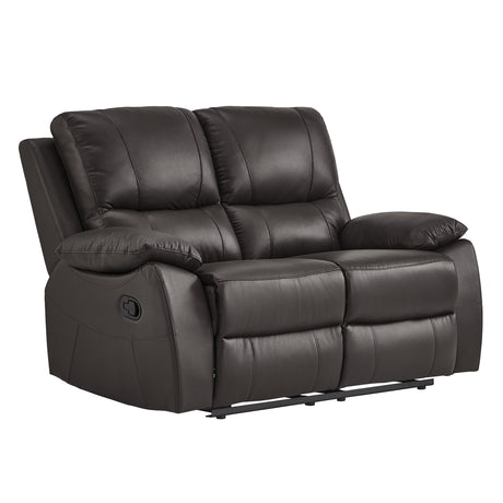 Dawson Brown Double Reclining Loveseat - Ornate Home