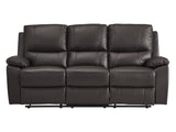 Dawson Brown Double Reclining Sofa - Ornate Home