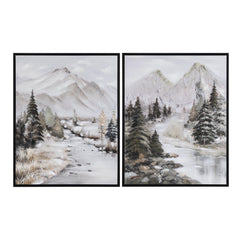 Dawson Brown/Green Canvas - Ornate Home