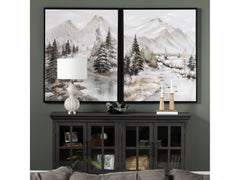 Dawson Brown/Green Canvas - Ornate Home