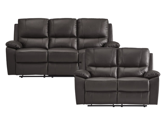 Dawson Brown Sofa & Loveseat - Ornate Home