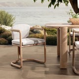Dawson Butterscotch Outdoor Armchair - Ornate Home