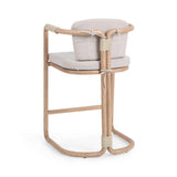 Dawson Butterscotch Outdoor Counter Stool - Ornate Home