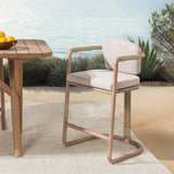 Dawson Butterscotch Outdoor Counter Stool - Ornate Home