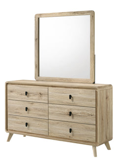 Dawson Light Brown Panel Bedroom Set - Ornate Home