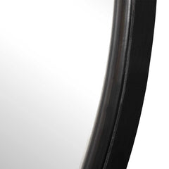 Dawsyn Black Round Mirror - Ornate Home