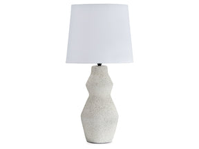 Dawthorne Cream Paper Table Lamp (1/CN) (Online Special Price) - Ornate Home