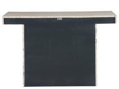 Daxton White Travertine Console Table - Ornate Home