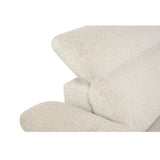 Dayana Beige Boucle Power Motion Sectional Sofa - Ornate Home