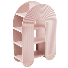 Daydream Soft Pink 58" Arched Bookshelf - Ornate Home