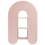 Daydream Soft Pink 58" Arched Bookshelf - Ornate Home