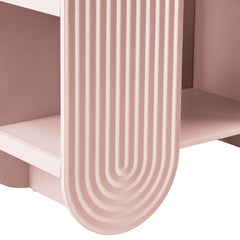 Daydream Soft Pink 58" Arched Bookshelf - Ornate Home