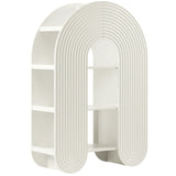 Daydream White 58" Arched Bookshelf - Ornate Home