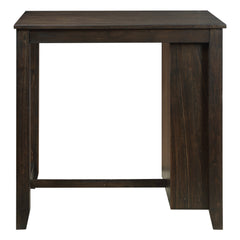 Daye Dark Cherry/Brown 3-Piece Pack Counter Height Set - Ornate Home