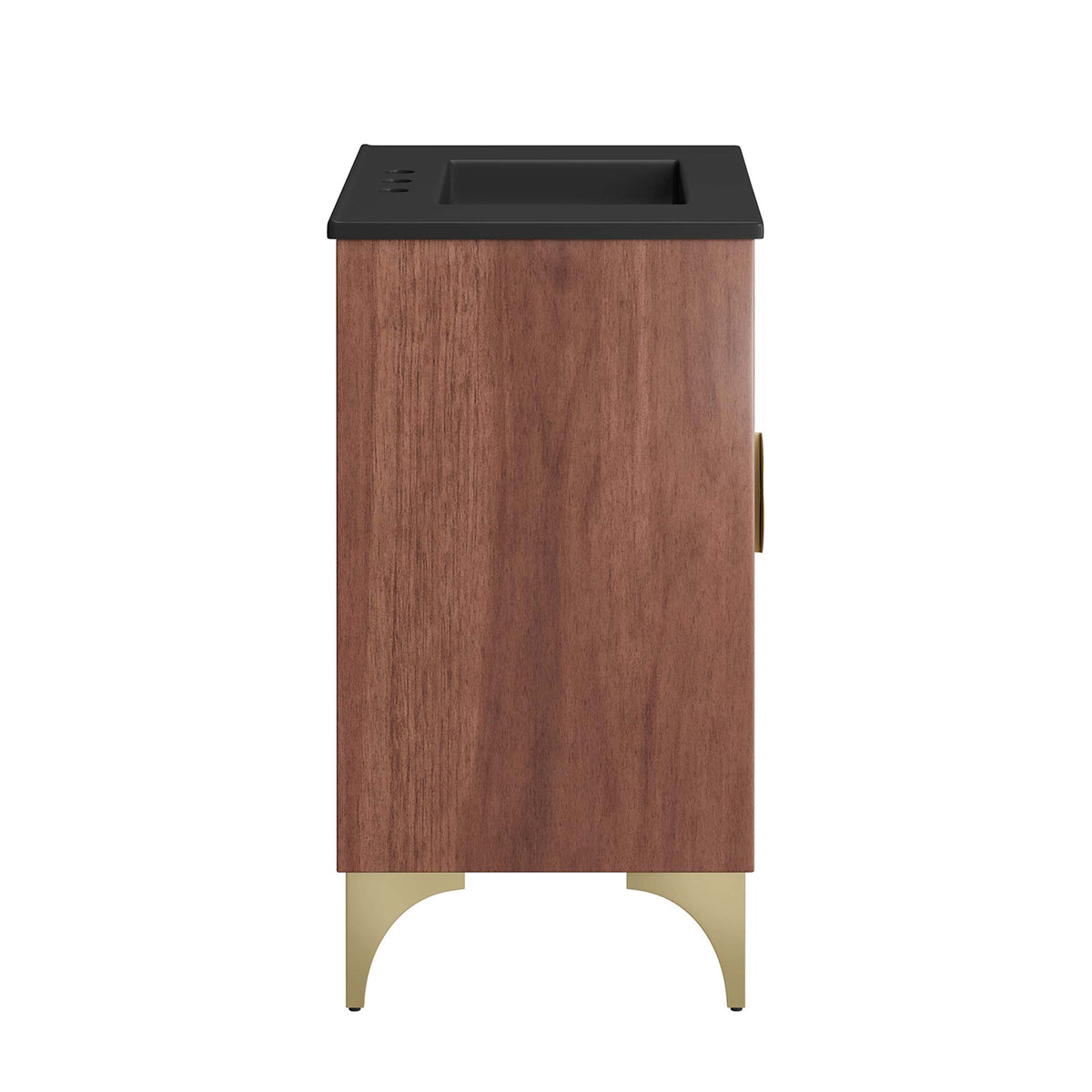 Daylight Black/Walnut 30" Bathroom Vanity - Ornate Home