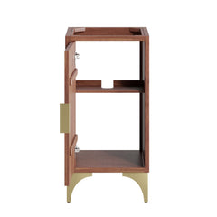 Daylight Walnut 18" Bathroom Vanity Cabinet - Ornate Home