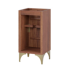 Daylight Walnut 18" Bathroom Vanity Cabinet - Ornate Home
