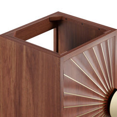 Daylight Walnut 18" Bathroom Vanity Cabinet - Ornate Home