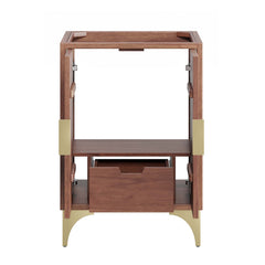 Daylight Walnut 24" Bathroom Vanity Cabinet - Ornate Home