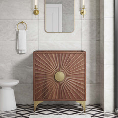 Daylight Walnut 30" Bathroom Vanity Cabinet - Ornate Home
