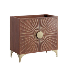 Daylight Walnut 36" Bathroom Vanity Cabinet - Ornate Home
