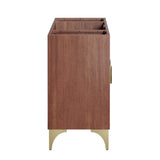 Daylight Walnut 48" Single Sink Compatible (Not Included) Bathroom Vanity Cabinet - Ornate Home