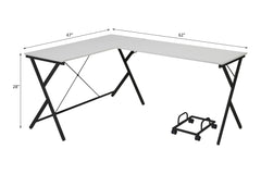 Dazenus Black Computer Desk - Ornate Home
