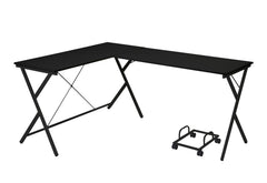 Dazenus Black Computer Desk - Ornate Home