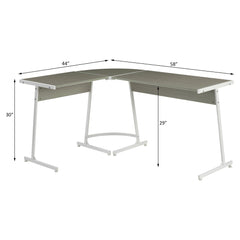Dazenus Gray Computer Desk - Ornate Home